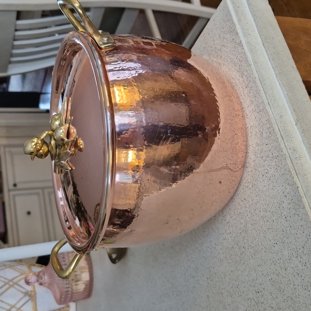 copper  RUFFONI LARGE POT